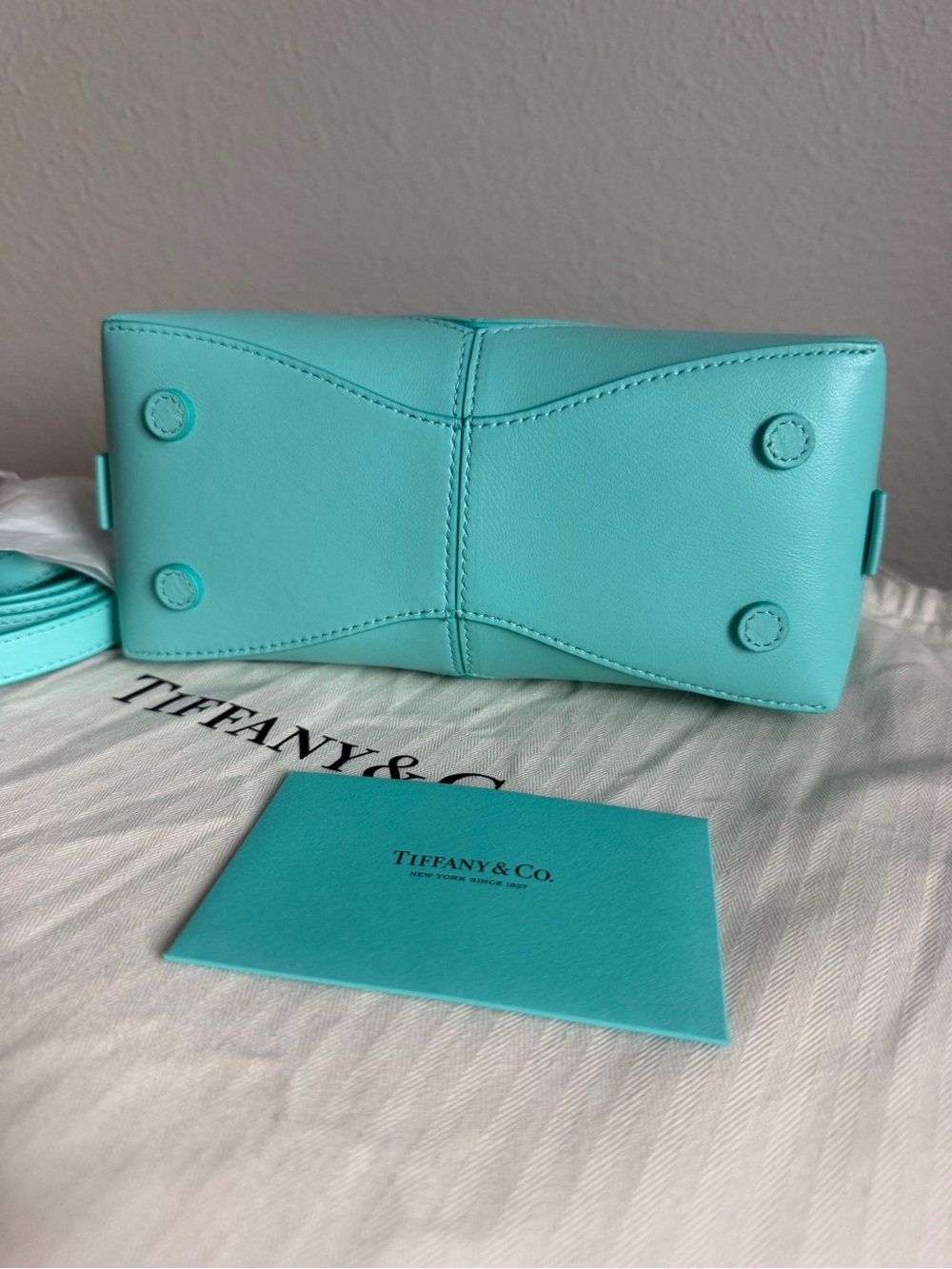 Tiffany & Co. Tiffany Blue Quilted Heart Mini Top-Handle Bag - Picture 8 of 12